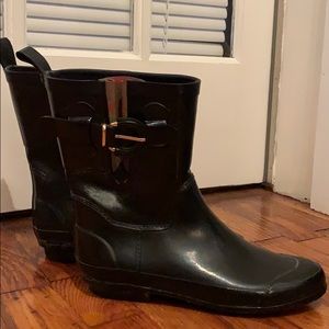 Burberry Ankle Rain Boots Sz 7
